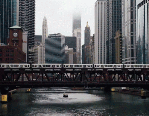 chicago gif chicago train