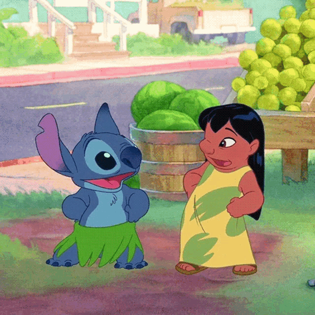 Lilo And Stitch Kiss Gif Lilo And Stitch Kiss Blush Discover Share Gifs ...