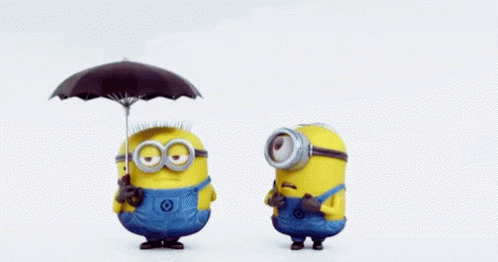 Minions Umbrella GIF - Minions Umbrella - Discover & Share GIFs