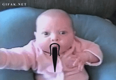 funny baby laugh gif