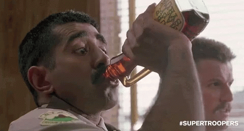 Chug Super Troopers GIF - Chug SuperTroopers MapleSyrup - Discover