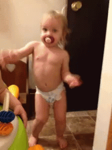 Photo for funny baby dancing gif