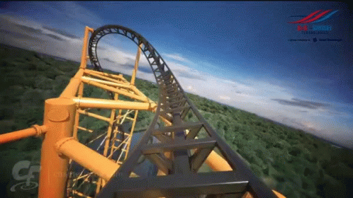 Download Zoom Video Background Free Roller Coaster Gif Images