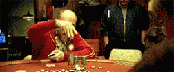 Bet It All Cards GIF - Rounders Dice Johnmalkovich GIFs