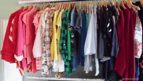 Closet Envy GIF - Closet Clothes Fashion - Discover & Share GIFs