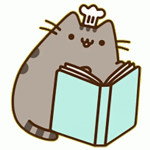 Pusheen Cookbook GIF - Pusheen Cookbook Baking - Discover & Share GIFs