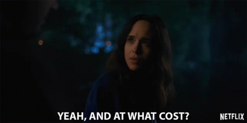 Yeah And At What Cost GIF - Yeah AndAtWhatCost WhatCost - Discover & Share GIFs