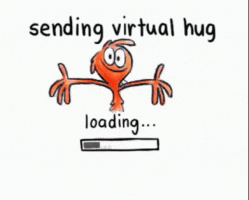 virtual hug gif avengers