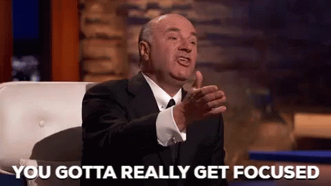 Focus GIF - KevinOLeary GetFocused SharkTank - Discover & Share GIFs