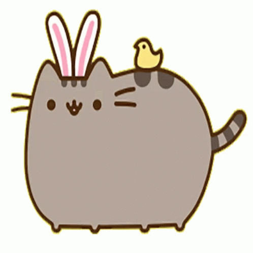 easter bunny pusheen