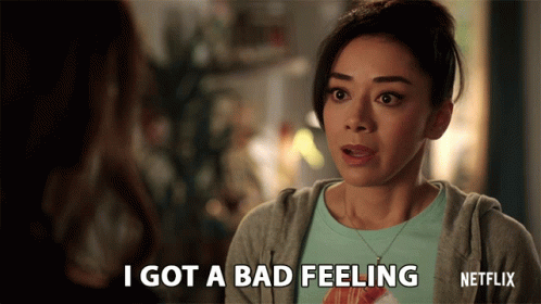 IGot ABad Feeling Aimee Garcia GIF - IGotABadFeeling AimeeGarcia EllaLopez - Discover & Share GIFs