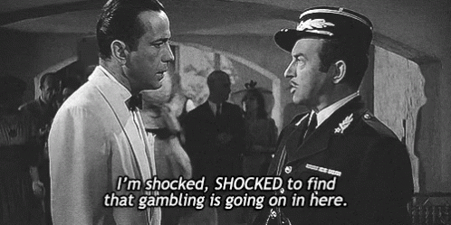 Casablanca Shocked GIF - Casablanca Shocked Gambling GIFs