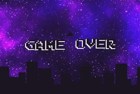 Image result for game over gif