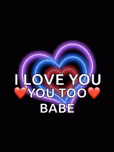 I Love You Too Babe GIFs | Tenor