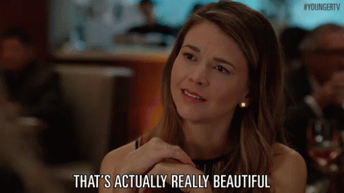 That's Actually Really Beautiful... GIF - YoungerTV Younger TVLand ...