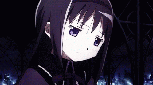 Image result for homura cry gif