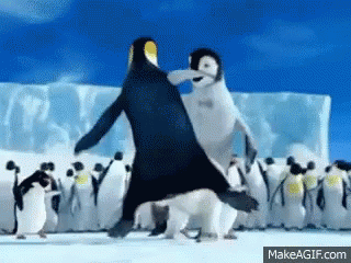 Happy Feet GIF - HappyFeet Penguins Dance - Discover & Share GIFs