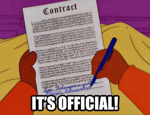 Signer contrat