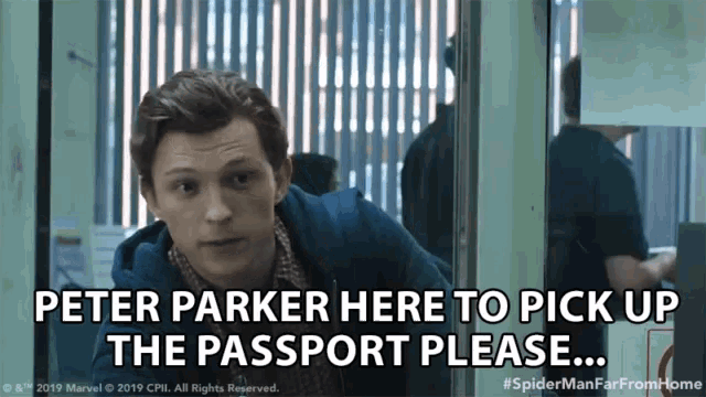 escena pasaporte eliminada spider man