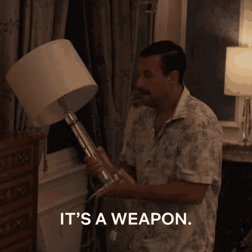 Image result for it's a weapon gif