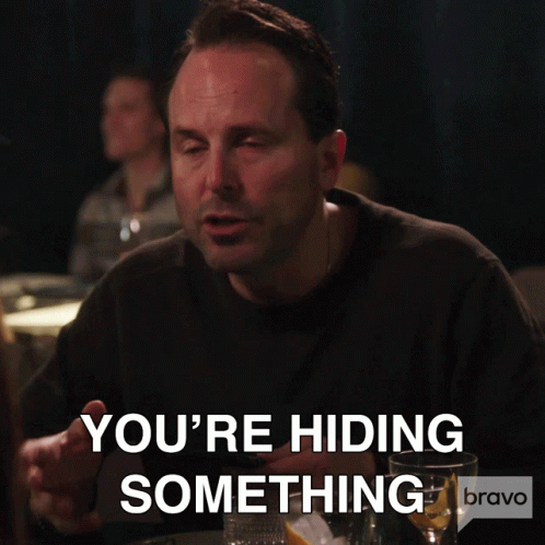 Youre Hiding Something Real Housewives Of Salt Lake City GIF - YoureHidingSomething RealHousewivesOfSaltLakeCity YoureLyingToMe - Discover & Share GIFs