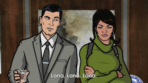 Archer Yelling Lana Gifs Tenor