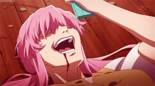 yuno gasai loca gif yunogasai loca poramor discover share gifs