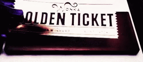 Image result for willy wonka golden ticket dance gif