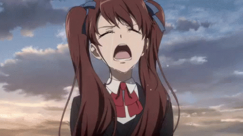 泣く アナザー アカザー Gif Crying Japanese Anime Discover Share Gifs