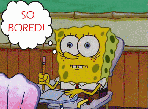 Bored GIF - Bored Spongebob SoBored - Discover & Share GIFs