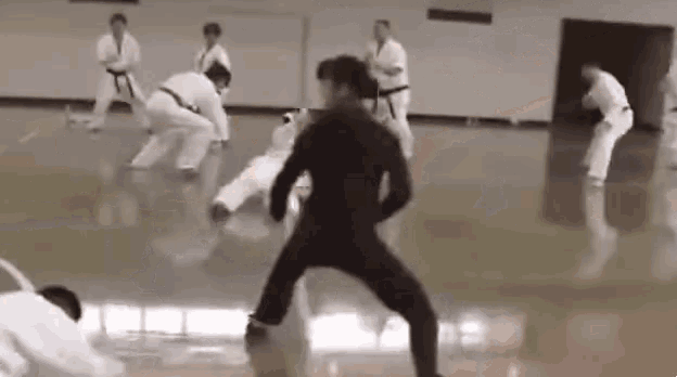 Karate Girl Martial Arts Gif