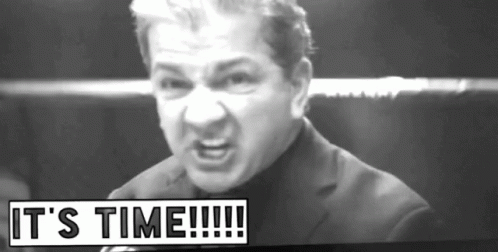 Bruce Buffer Its Time GIF - BruceBuffer ItsTime Now GIFs