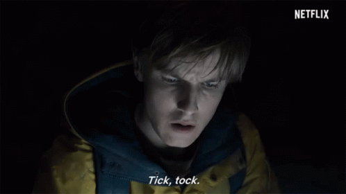 Dark Trilogy Tick Tock GIF - DarkTrilogy TickTock Frown - Discover & Share GIFs