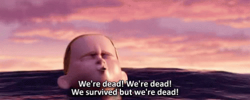 The Incredibles 'We're dead' Gif