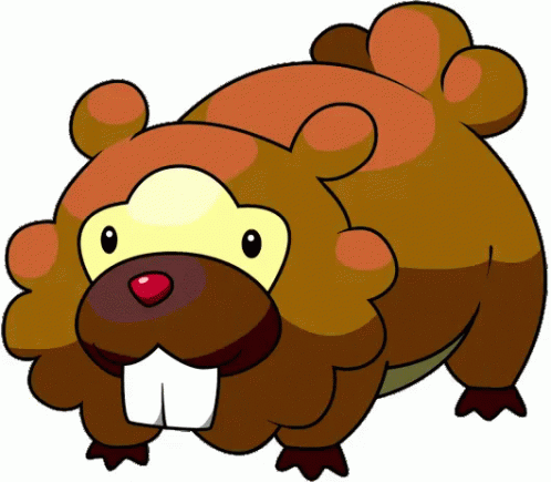 shiny bidoof plush