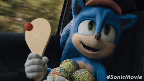 Image result for sonic the hedgehog rubber ball