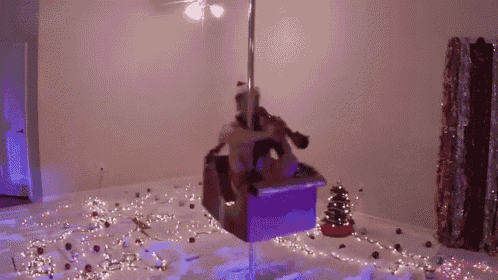 jingle poles gif jingle bells sleigh discover share gifs carlton dance christmas