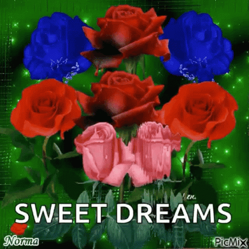 Sweet Dreams Flowers GIF - SweetDreams Flowers Sparkles - Discover ...