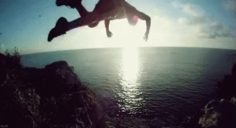 Featured image of post Jumping Off A Cliff Gif Anime Watch and create more animated gifs like people who just love jumping off cliffs at gifs com