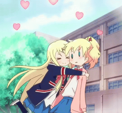 Hug Anime GIF - Hug Anime Hugging - Discover & Share GIFs