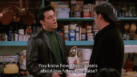 Friends Monica GIF - Friends Monica LowFat - Discover & Share GIFs