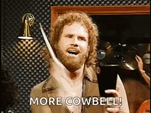 More Cowbell Snl GIF - MoreCowbell Cowbell Snl - Discover & Share GIFs