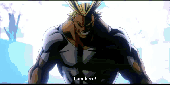 All Might IAm Here GIF - AllMight IAmHere ToshinoriYagi - Discover ...