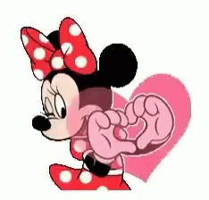 Minnie Mouse Heart GIF - MinnieMouse Minnie Heart - Descubre ...