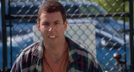 Image result for happy gilmore hockey gif