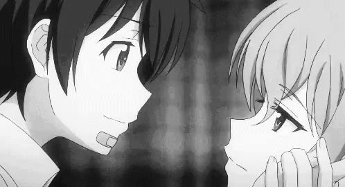 Kiss gif anime