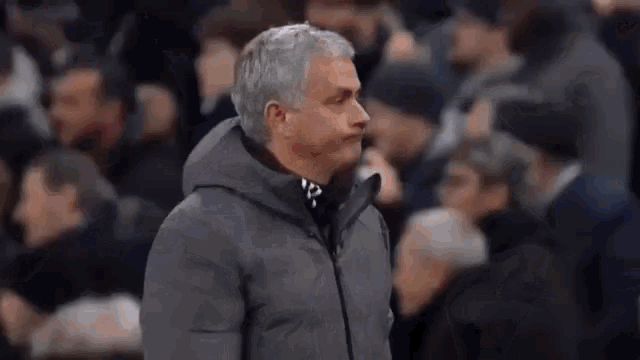 Image result for Mourinho disappointed gif
