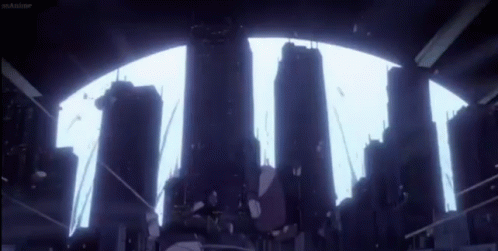 Anime destruction gif