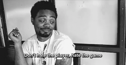 hating the game hating the game