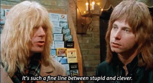 Spinal Tap Stupid GIF - SpinalTap Stupid Clever - Discover & Share GIFs